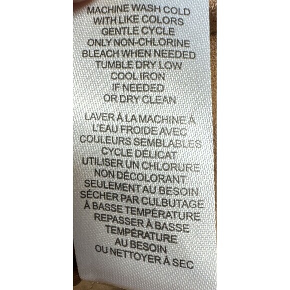 Tahari Wide Leg Pleated Pants Rusty Brown - Picture 8 of 8